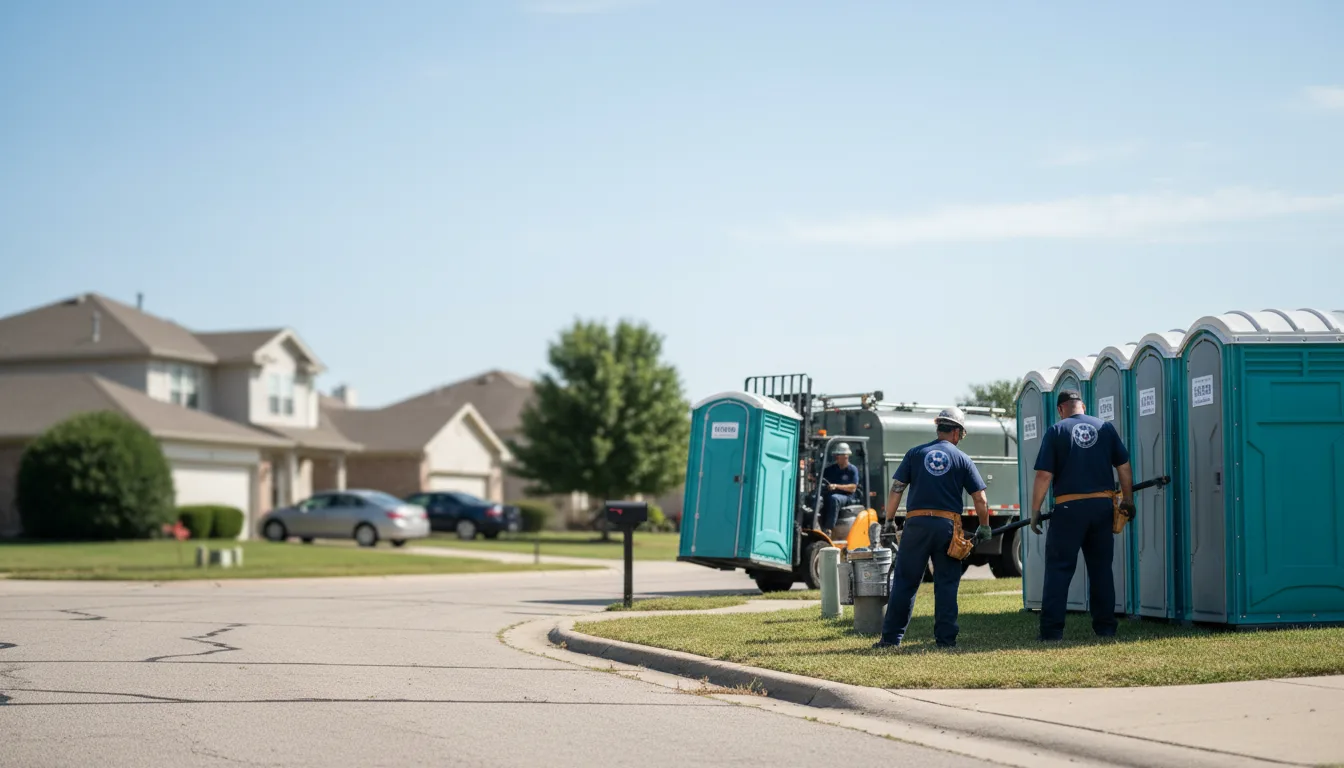 Porta Potty Rental in Stonington, IL near me
